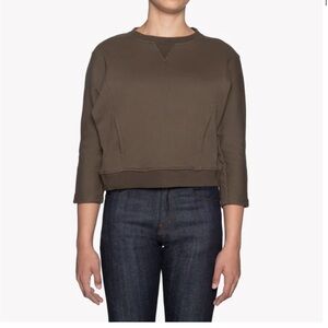 Naked & Famous Denim Smart Crew French Terry Hunter Sweatshirt